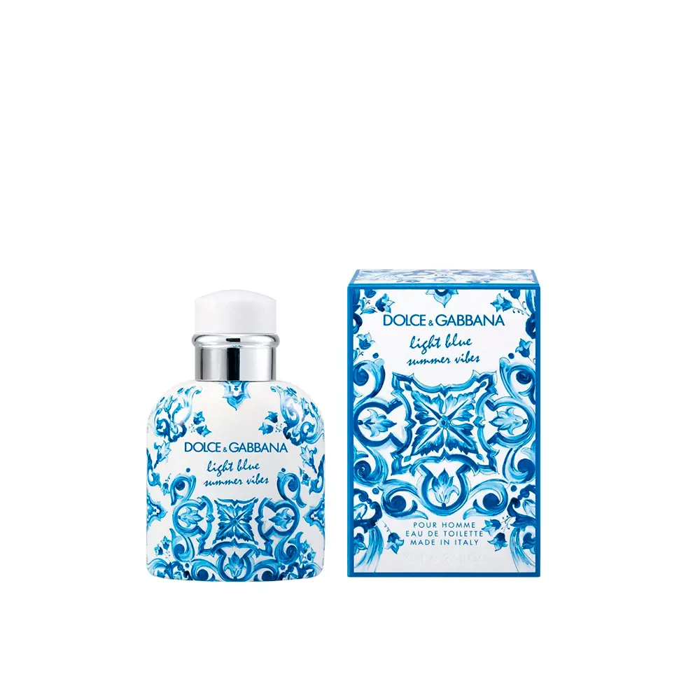 Dolce&Gabbana Light Blue Pour Homme Summer Vibes Eau sale de Toilette 2.5oz