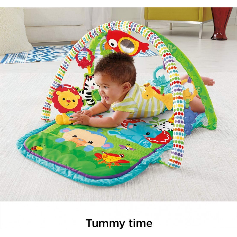 Fisher Price Rainforest Friends 3 In 1 Musical Activity Gym